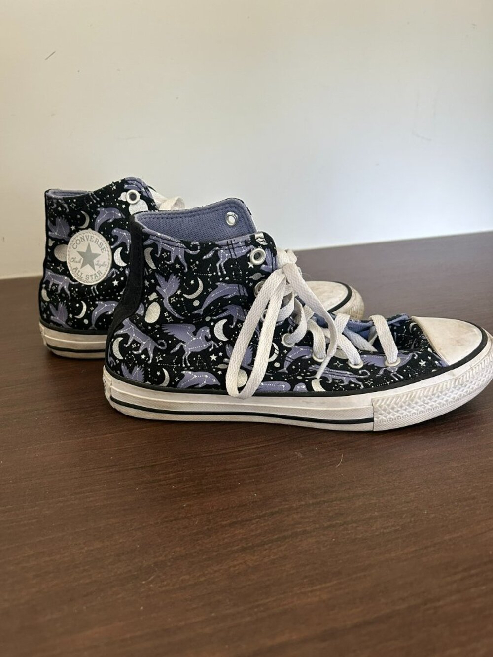 Converse Constellations CTAS 672370C Shoes Black/Slate/Lilac Juniors Size US 5